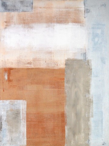 Brown and Grey Abstract Art Painting 2